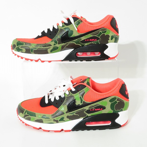実際に弊社で買取させて頂いたNIKE×atmos/ナイキ×アトモス AIR MAX 90 SP REVERSE DUCK CAMO エアマックス90 ダックカモ CW6024-600/26.5の画像 3枚目