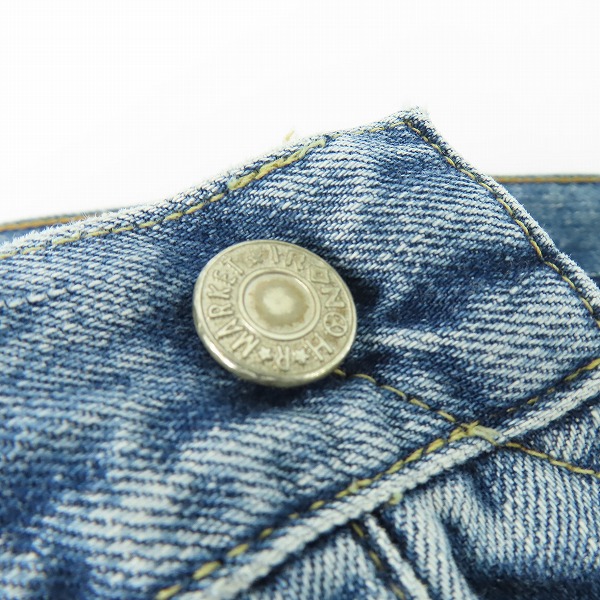 実際に弊社で買取させて頂いたHOLLYWOOD RANCH MARKET/ハリウッドランチマーケット コットン デニム パンツ/31の画像 7枚目