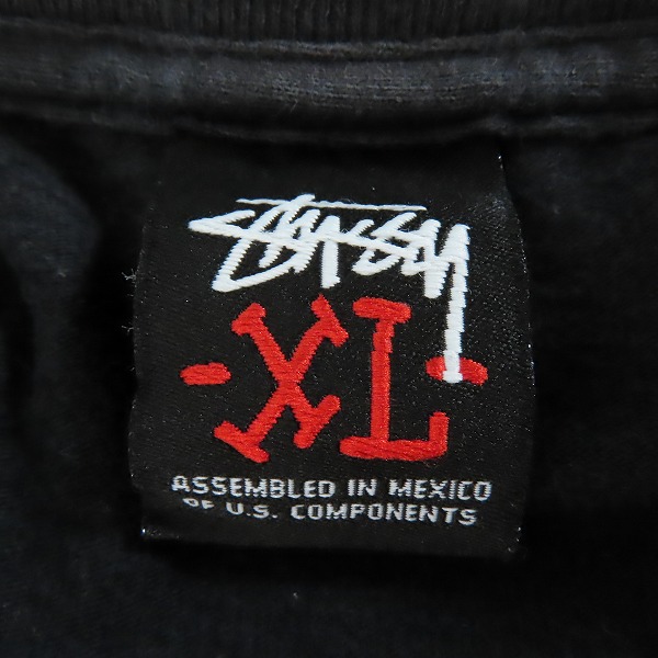 実際に弊社で買取させて頂いたSTUSSY/ステューシー MASH SF プリント Tシャツ /XLの画像 2枚目