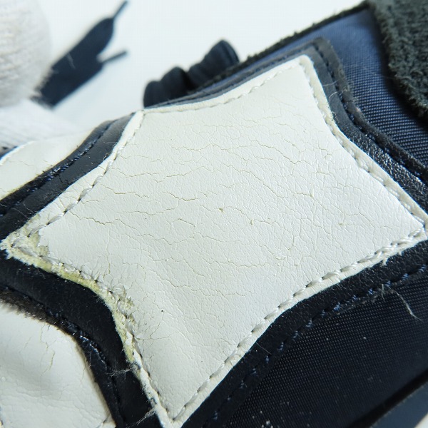 実際に弊社で買取させて頂いたATLANTIC STARS/アトランティックスターズ ブラック/ネイビー スニーカー/40の画像 6枚目