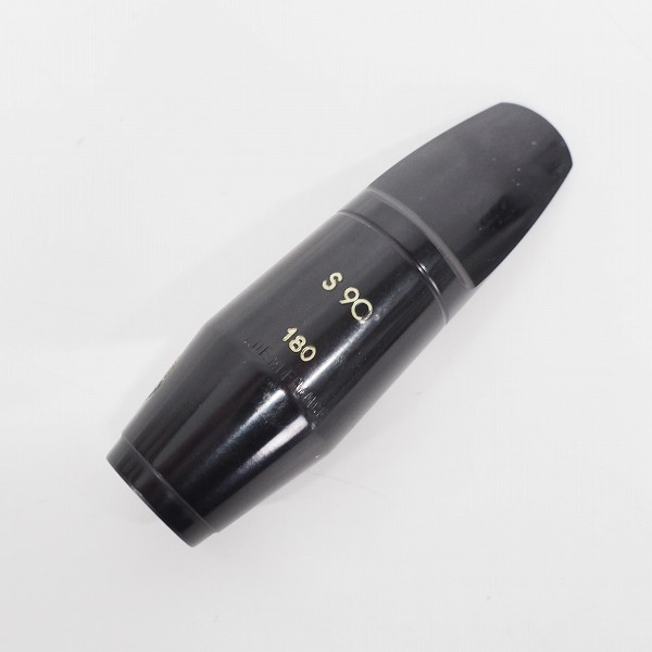 実際に弊社で買取させて頂いたSELMER/セルマー アルトサックス用 S90 180 マウスピース リガチャー/キャップ付きの画像 1枚目
