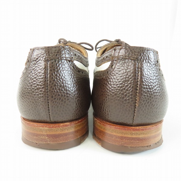 実際に弊社で買取させて頂いたCROCKETT&JONES/クロケットアンドジョーンズ SHIPS別注 キャップトゥ ドレスシューズ 6.5 の画像 1枚目