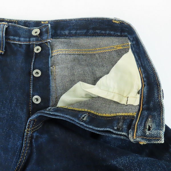 実際に弊社で買取させて頂いたTHE FLAT HEAD/フラットヘッド 15周年限定 20oz 2015 15th Anniversary デニムパンツ /W34 L36の画像 3枚目