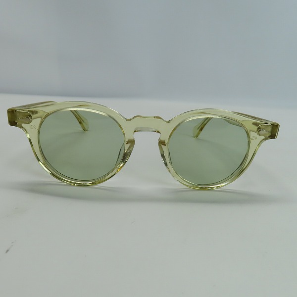 実際に弊社で買取させて頂いたJULIUS TART OPTICAL/ジュリアスタートオプティカル 眼鏡フレーム/アイウェア/メガネ PL-022Rの画像 1枚目
