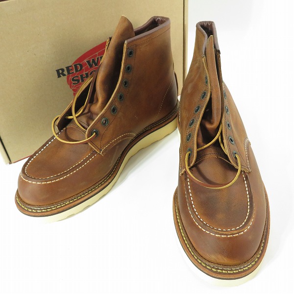 実際に弊社で買取させて頂いたRED WING/レッドウィング 6" CLASSIC MOC 6インチ クラシックモック 1907 US11