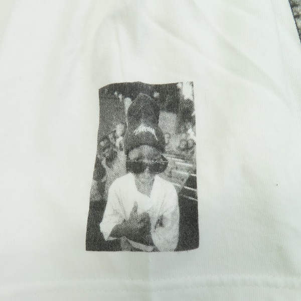 実際に弊社で買取させて頂いたSTUSSY/ステューシー オールドフォト プリントTシャツ 半袖カットソー ホワイト Mの画像 5枚目