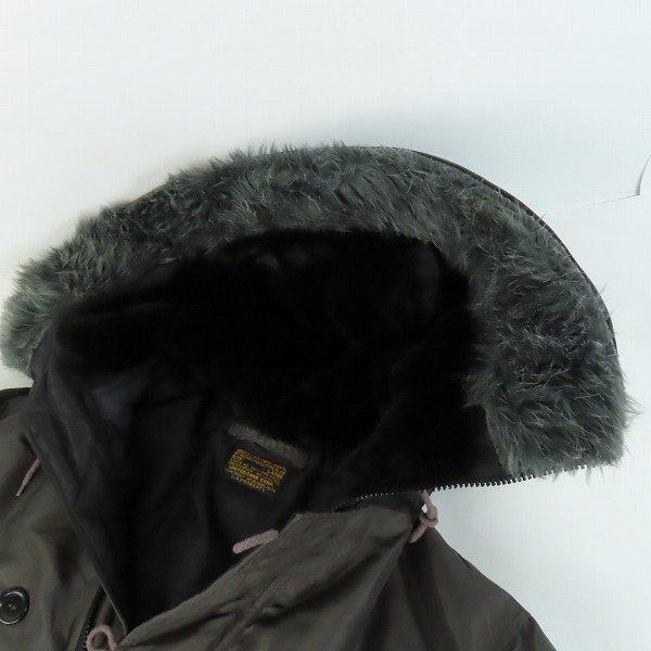 実際に弊社で買取させて頂いたUNITED CARR/ユナイテッドカー BUZZ RICKSON'S/バズリクソンズ N-3B フライトジャケット UC11393/Lの画像 5枚目