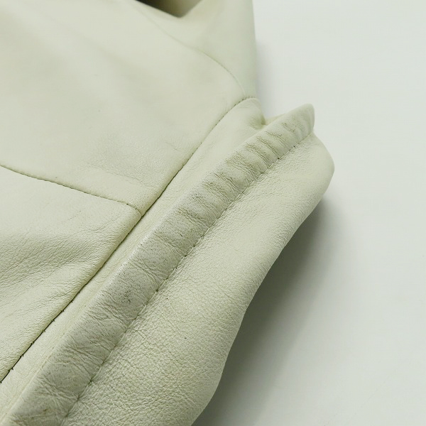 実際に弊社で買取させて頂いたSchott/ショット レザー トラックジャケット NO.3141016/Mの画像 6枚目