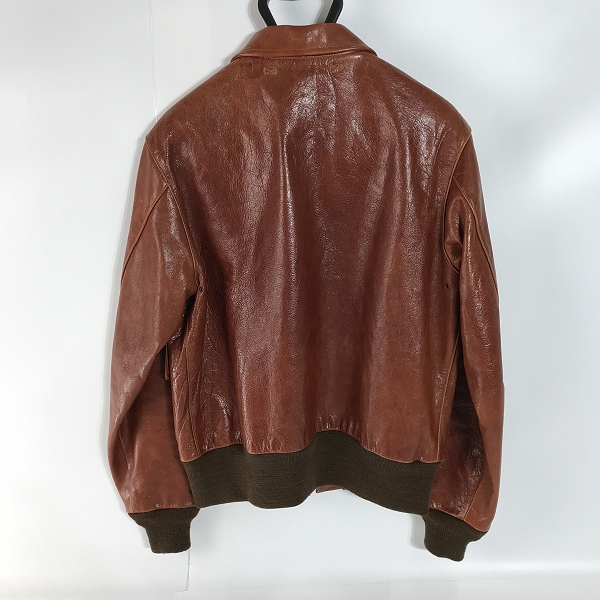 実際に弊社で買取させて頂いたBuzz Rickson’s/バズリクソンズ Security AVIATION TOGS  TYPE A-2  フライトジャケット/40の画像 1枚目