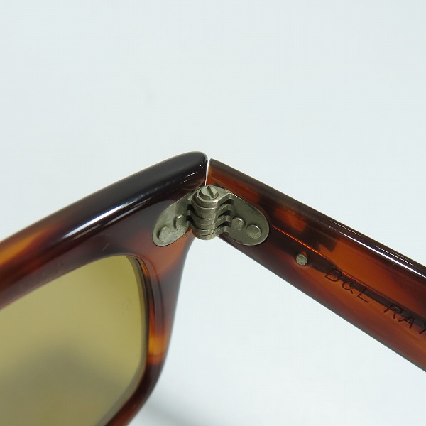 実際に弊社で買取させて頂いたRay-Ban/レイバン B&L ボシュロム社製 WAYFARER/ウェイファーラー サングラス/アイウェアの画像 5枚目