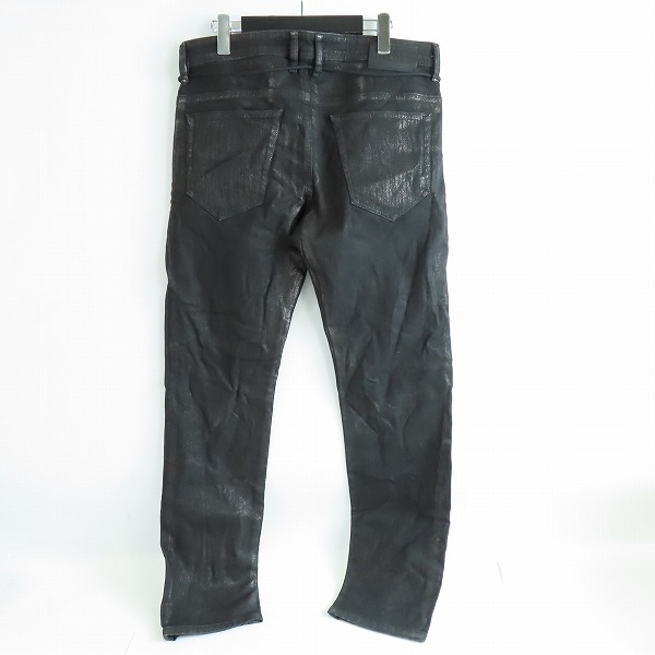 実際に弊社で買取させて頂いた【未使用】DIESEL/ディーゼル ブラック ジョグジーンズパンツ 34の画像 1枚目