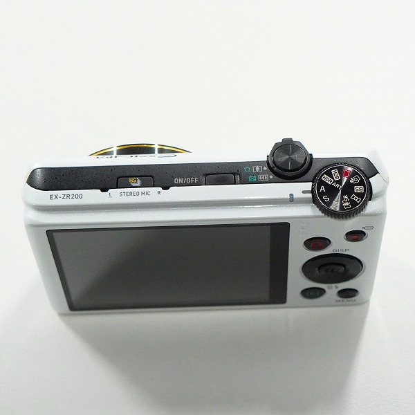実際に弊社で買取させて頂いたCASIO/カシオ EX-ZR200 コンパクトデジタルカメラ 簡易動作確認済みの画像 3枚目