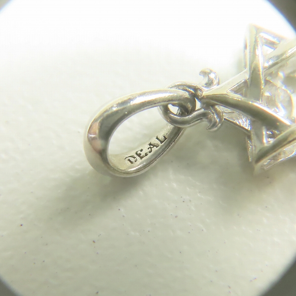 実際に弊社で買取させて頂いたDEAL DESIGN/ディールデザイン K10 シックス スター DS ペンダントトップ ホワイトゴールド の画像 4枚目