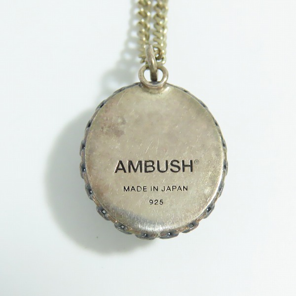 実際に弊社で買取させて頂いたAMBUSH/アンブッシュ silver925ストーン付ネックレスの画像 2枚目