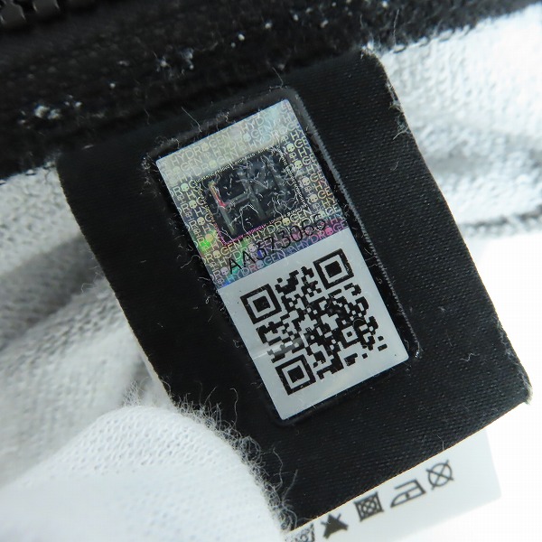 実際に弊社で買取させて頂いたHYDROGEN/ハイドロゲン 袖切替 サイドジップ スウェットトレーナー Mの画像 5枚目