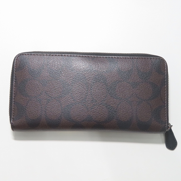 実際に弊社で買取させて頂いたCOACH×Disney/コーチ×ディズニー 長財布 シグネチャー柄 ワッペン刺繍 F31350の画像 1枚目