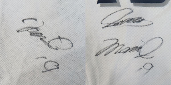 実際に弊社で買取させて頂いたZETT×BEAMS/ゼット×ビームス NPBマーク 東京ヤクルトスワローズ ホーム ユニフォーム #19 石川雅規/Oの画像 7枚目