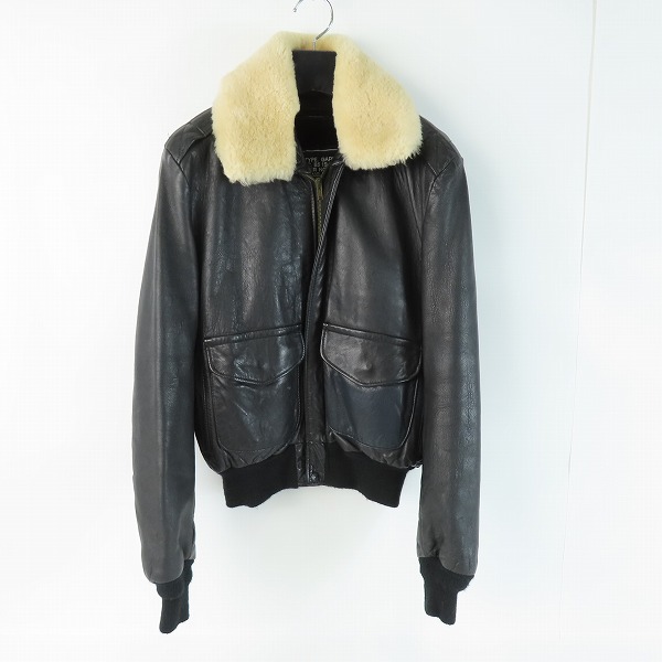 実際に弊社で買取させて頂いたSchott/ショット A-2 レザーフライトジャケット/40