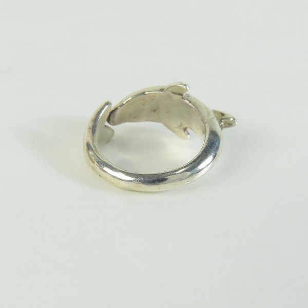 実際に弊社で買取させて頂いたHOLLYWOOD RANCH MARKET/ハリウッドランチマーケット ドルフィン/イルカ リング /11号の画像 3枚目