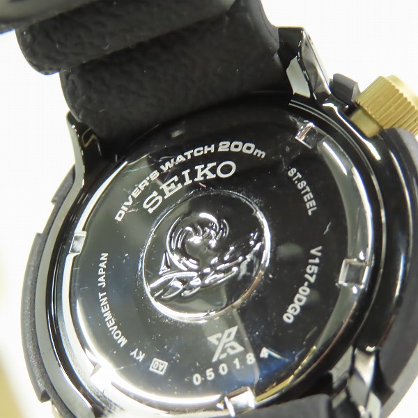 実際に弊社で買取させて頂いたSEIKO/セイコー PROSPEX プロスペックス DIVER’S WATCH 200m SNE556P1/V157-0DG0の画像 5枚目