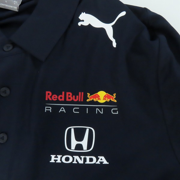 実際に弊社で買取させて頂いたPUMA/プーマ RBR レッドブル レーシング ポロシャツ 2021/763111-01/Lの画像 5枚目