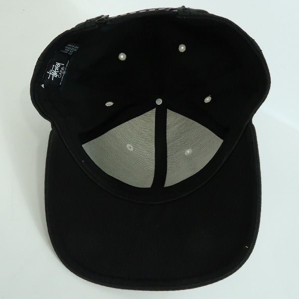実際に弊社で買取させて頂いたstussy/ステューシー クラウンキャップ/帽子 ONESIZEの画像 5枚目