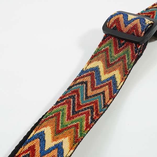 実際に弊社で買取させて頂いたAmumu/アムム マルチカラー ギターストラップ ベースストラップの画像 5枚目