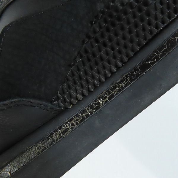 実際に弊社で買取させて頂いたY-3/ワイスリー ヨウジヤマモト RYDGE スニーカー ブラック/UK9.5の画像 9枚目