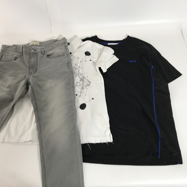 実際に弊社で買取させて頂いた【おまとめ】Emporio Armani/エンポリオアルマーニ The DUFFER/ザ・ダファー KOCHE/コシェ他 Tシャツ/パンツ 等