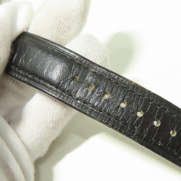 実際に弊社で買取させて頂いたSEIKO/セイコー SUS/サス Chronograph/クロノグラフ クォーツ 黒文字盤 7T32-7E90【動作未確認】の画像 4枚目