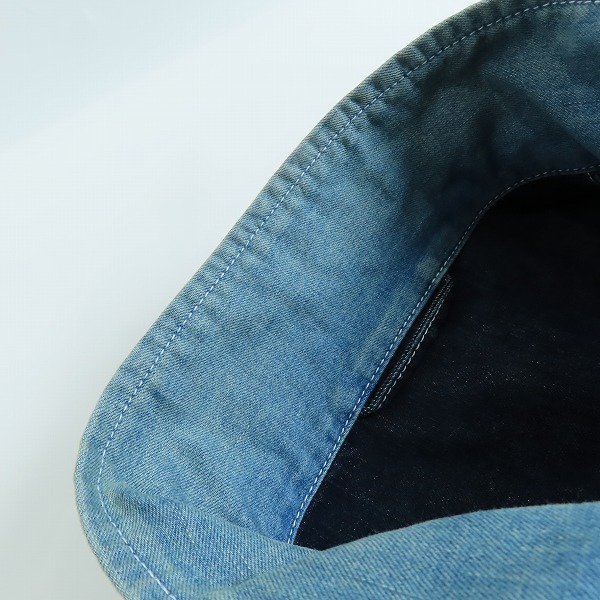 実際に弊社で買取させて頂いたMaison MIHARA YASUHIRO/メゾンミハラヤスヒロ ダブルレイヤードデニムシャツ J11SH021/48の画像 7枚目