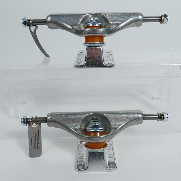 実際に弊社で買取させて頂いた(2)【未使用】INDEPENDENT/インディペンデント 129 Stage 11 Forged Hollow Silver Standard Trucks スケートボード トラック の画像 1枚目