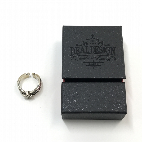 実際に弊社で買取させて頂いたDEAL DESIGN/ディールデザイン クロス バンド リング 14号の画像 9枚目