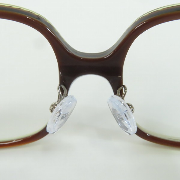 実際に弊社で買取させて頂いたDEROME BRENNER/デロームブレナー JACKY 14 メガネフレーム/眼鏡/アイウェアの画像 4枚目