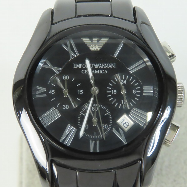 実際に弊社で買取させて頂いたEMPORIO ARMANI/エンポリオ アルマーニ CERAMICA/セラミカ 腕時計 AR-1400【動作未確認】 