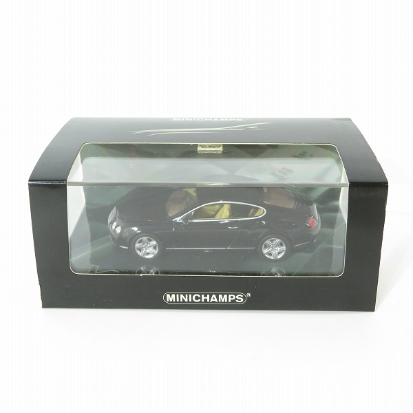 実際に弊社で買取させて頂いたMINICHAMPS/ミニチャンプス 1/43 ベントレー コンチネンタル GT 2003 ブラック