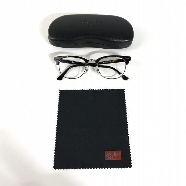 実際に弊社で買取させて頂いたRay-Ban/レイバン CLUBMASTER/クラブマスター メガネフレーム アイウェア RB5154 2012の画像 9枚目