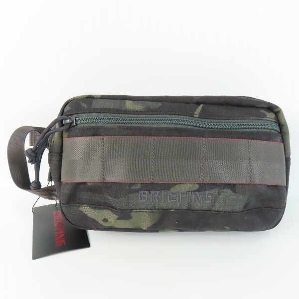 実際に弊社で買取させて頂いた【未使用】BRIEFING/ブリーフィング TURF Double ZIP POUCH 1000D ゴルフ用 ダブルジップポーチ BRG231G44