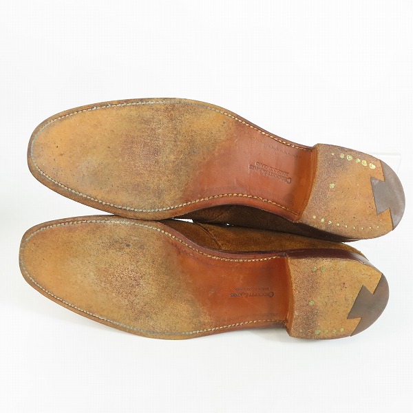 実際に弊社で買取させて頂いたCrockett&Jones/クロケット＆ジョーンズ CHUKKA スウェードチャッカ ブーツ 8489/8.5Dの画像 2枚目