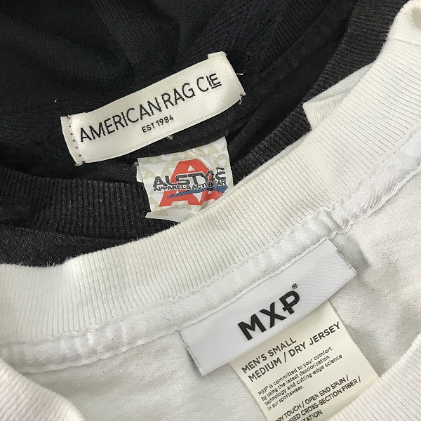 実際に弊社で買取させて頂いた【おまとめ】MXP/エムエックスピー green day/グリーンデイ Americanragcie/アメリカンラグシー 他 パーカー/Tシャツ 等