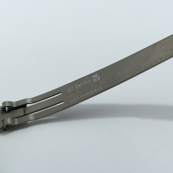 実際に弊社で買取させて頂いたic! berlin/アイシーベルリン paxton 眼鏡/メガネフレーム/アイウェアの画像 5枚目