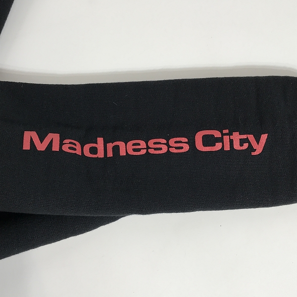 実際に弊社で買取させて頂いたHYSTERIC GLAMOUR/ヒステリックグラマー MADNESS CITY オーバーサイズパーカー 02213CF05/Mの画像 5枚目