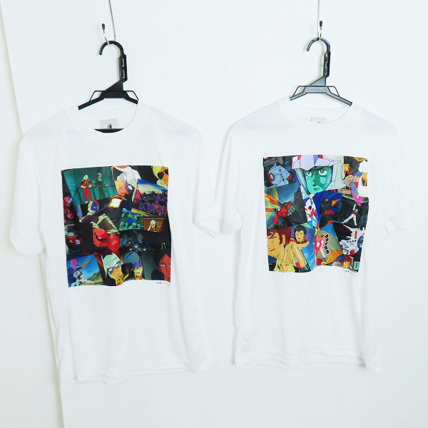 実際に弊社で買取させて頂いたClaudio Pandiani/クラウディオ パンディアーニ 機動戦士ガンダム famous scene TEE プリント Tシャツ 2点セット