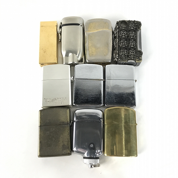 実際に弊社で買取させて頂いた【おまとめ】ZIPPO BLU/ジッポーブルー dunhill/ダンヒル RONSON/ロンソン 他 ライターの画像 1枚目