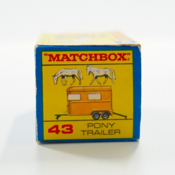 実際に弊社で買取させて頂いたMATCHBOX/マッチボックス No.43 PONY TRAILER/ポニー トレーラー ミニカーの画像 9枚目