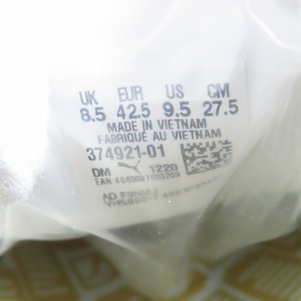 実際に弊社で買取させて頂いた【未使用】PUMA/プーマ SUEDE VINTAGE/スエード ビンテージ 374921-01/27.5の画像 5枚目