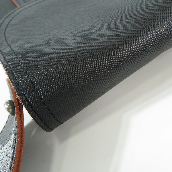 実際に弊社で買取させて頂いたHYSTERIC GLAMOUR/ヒステリックグラマー GUITAR STRAP LEATHER ショルダーバッグの画像 8枚目