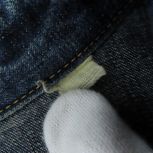 実際に弊社で買取させて頂いたTHE FLAT HEAD/フラットヘッド デニムウエスタンシャツ 7001/38の画像 3枚目