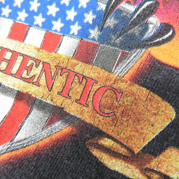 実際に弊社で買取させて頂いたHARLEY DAVIDSON/ハーレーダビッドソン プリント Tシャツ ブラック/Mの画像 6枚目