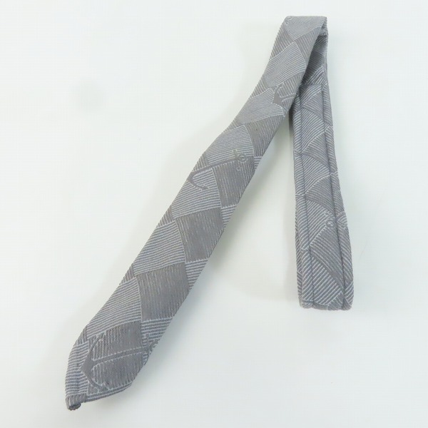 実際に弊社で買取させて頂いたTHOM BROWNE/トムブラウン 錨/いかり総柄 ネクタイ 